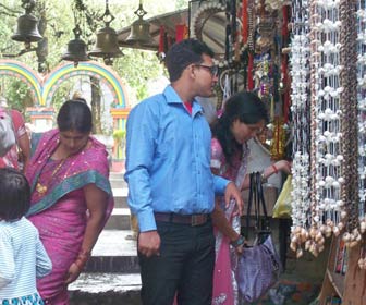 Shopping at Dunagiri