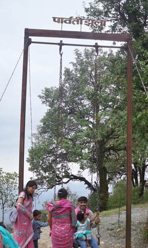 Parvati Jhoola at Dunagiri Mandir