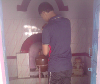 Jalabhishek in Guptkashi Temple